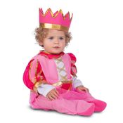 miniatura Disfraz de Princesa Rosa bebé.  