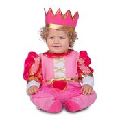 miniatura Disfraz de Princesa Rosa bebé.  