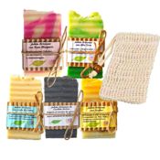 miniatura 5 Jabones Artesanos Antiarrugas  + Bolsa Sisal