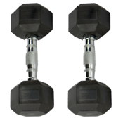 miniatura Juego de 2 Mancuernas Hexagonales de 2,5 kg