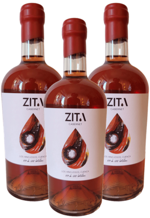 Caja de 3 botellas - Zita 22 · Rosado 100% Cabernet
