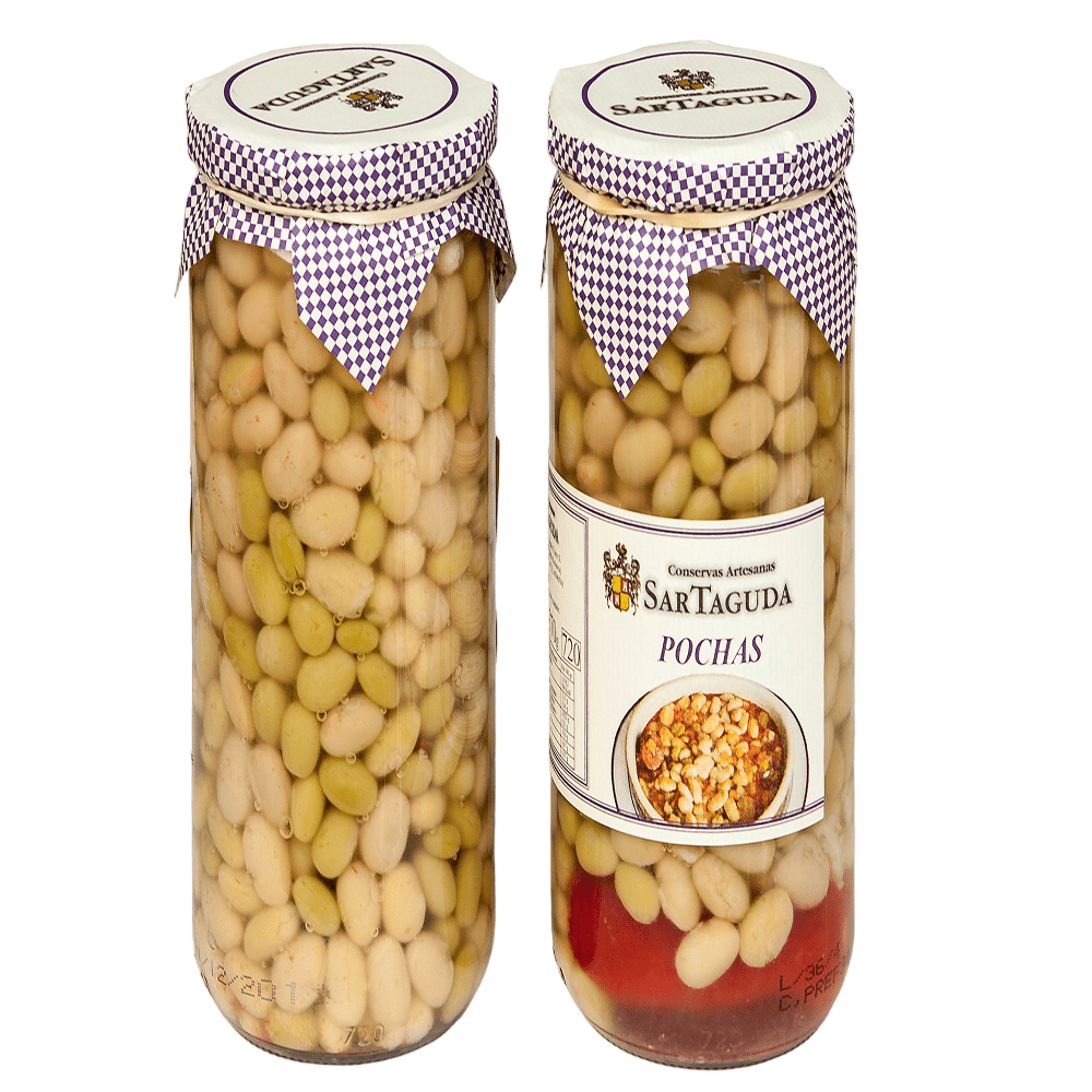 Pochas - Judías Pochas Ecológicas en un Bote de 600 g