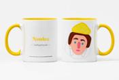 miniatura Taza personalizada de los gigantes y cabezudos de Pamplona: Joshepamunda