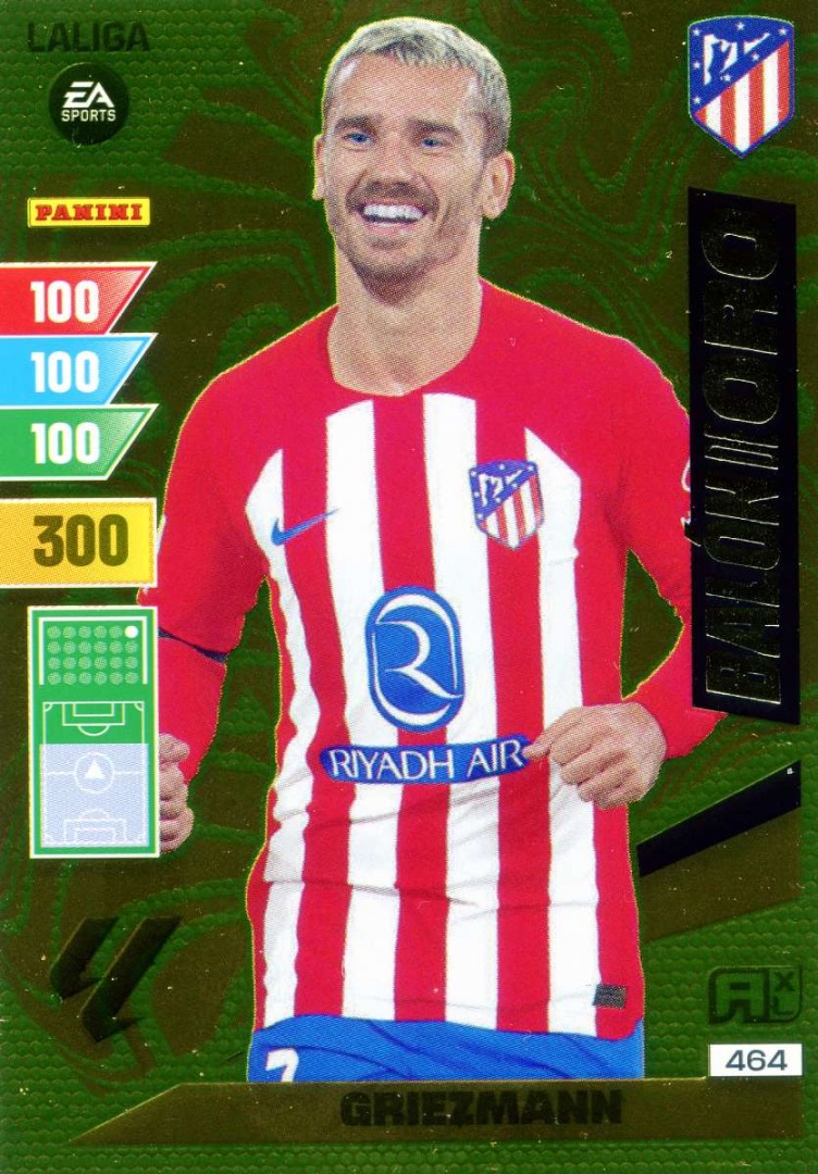 GRIEZMANN - Balón de Oro - Adrenalyn XL 2023 2024 - Atlético de Madrid