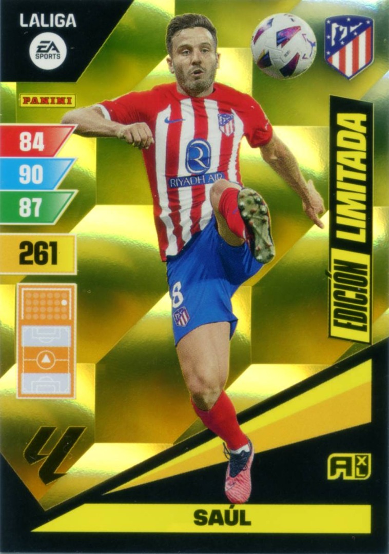 SAUL - Adrenalyn XL 2023 2024 - Edición Limitada - Atlético de Madrid