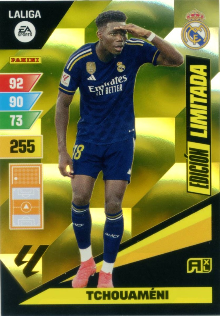 TCHOUAMENI - Adrenalyn XL 2023 2024 - Edición Limitada - Real Madrid