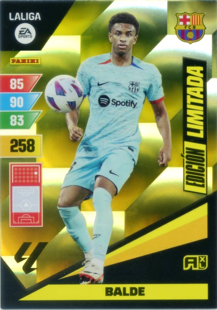 BALDE - Adrenalyn XL 2023 2024 - Edición Limitada - FC Barcelona