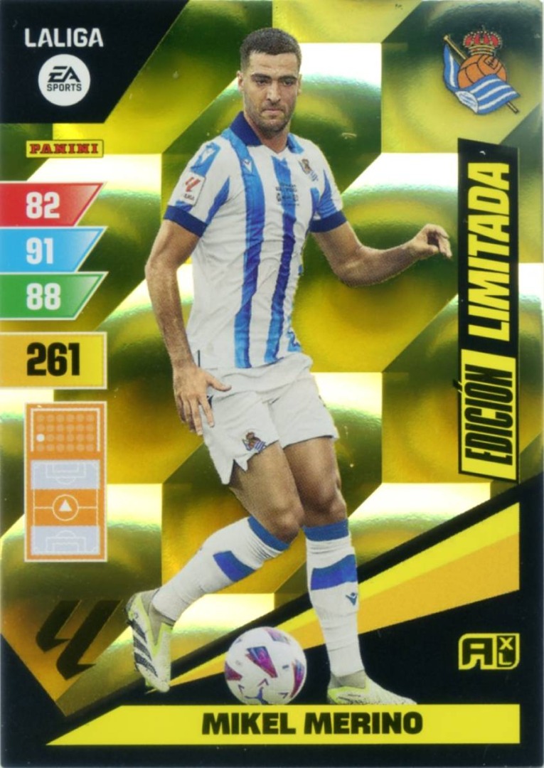 MIKEL MERINO - Adrenalyn XL 2023 2024 - Edición Limitada - Real Sociedad