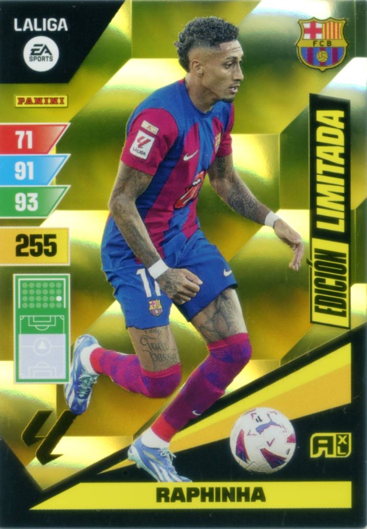 RAPHINHA - Adrenalyn XL 2023 2024 - Edición Limitada - FC BARCELONA