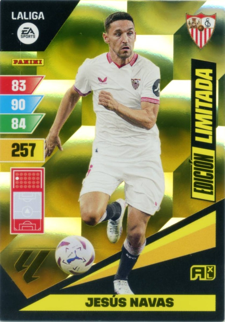 JESUS NAVAS - Adrenalyn XL 2023 2024 - Edición Limitada - SEVILLA