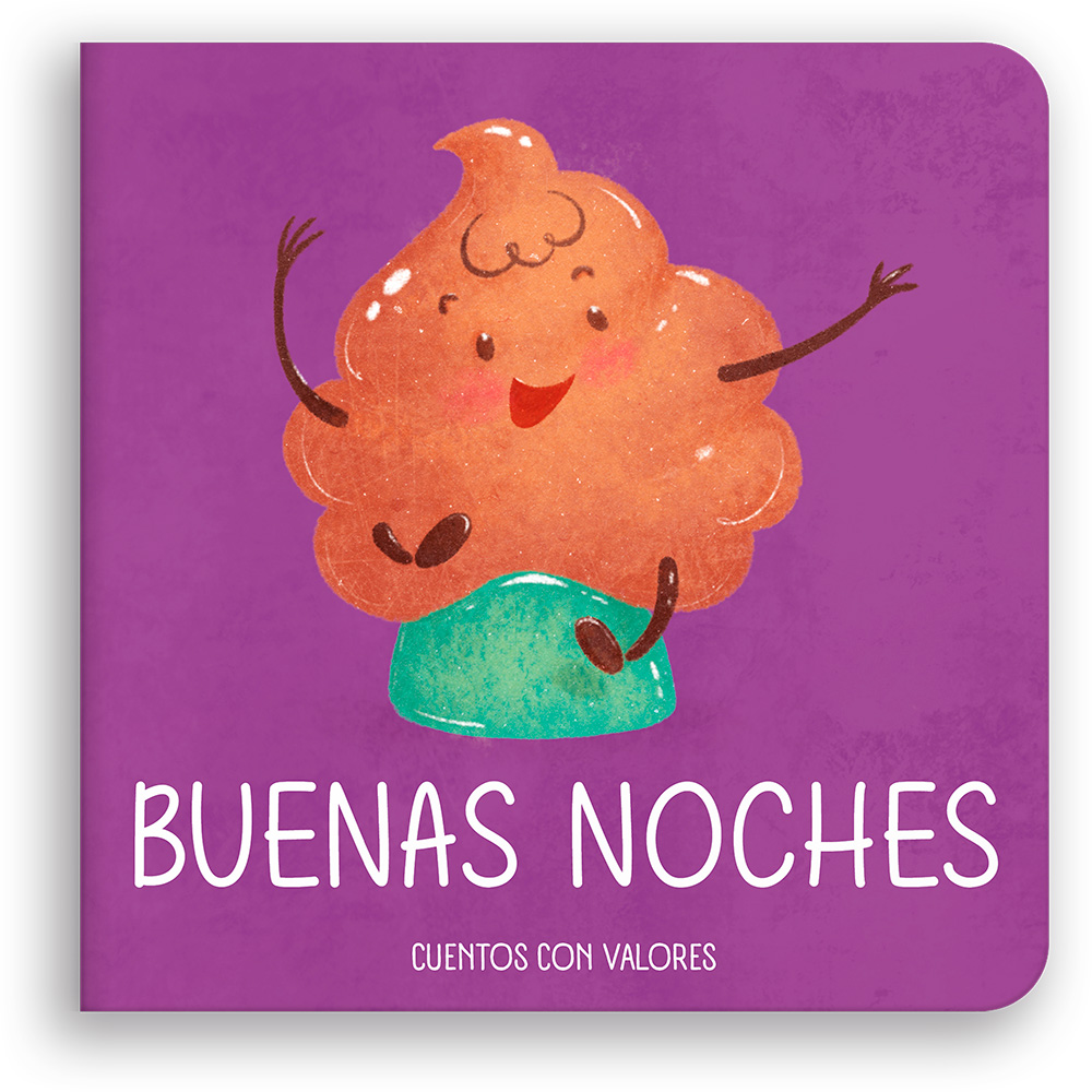 Buenas noches, caca - Libro para bebés con rimas