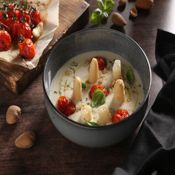 miniatura esparragos blancos cocidos, esparrago navarro, en conserva, conserva esparragos blancos, espárragos