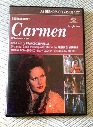 DVDTOTAL Carmen: 2 parte Acto III y IV: Grandes óperas en DVD. (Zeffirelli) [dvd]