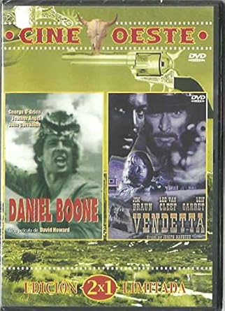 DVDTOTAL Cine Oeste. DANIEL BOONE - VENDETTA - DVD 2x1 Nuevo [dvd]
