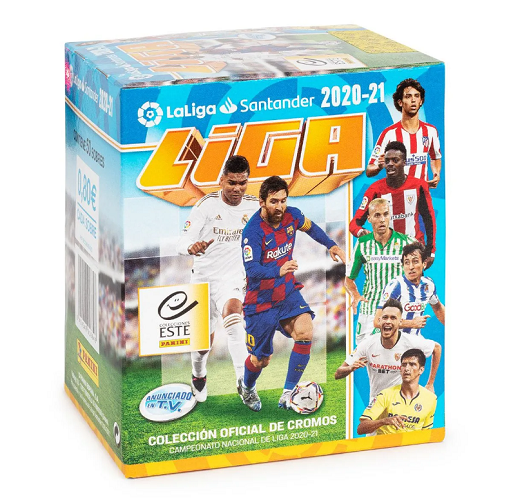 Caja Cajita de 50 sobres La Liga Santander Este 2020/21