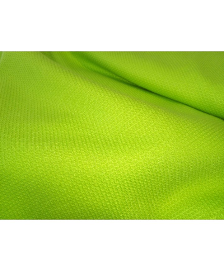 Piqué nido de abeja pistacho