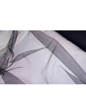 miniatura Tul sedoso negro 1