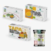 miniatura Lote mejillones con algas