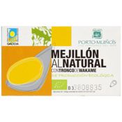 miniatura Mejillón al natural con tronco de wakame