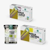 miniatura Lote navajas y algas