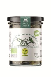 miniatura Espagueti de mar con ajos tiernos eco