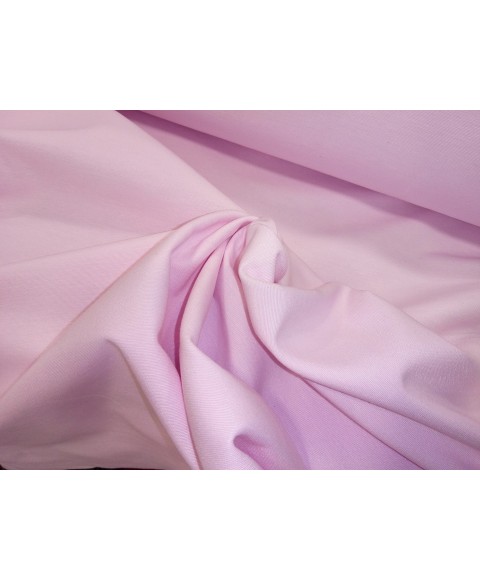 Loneta lisa rosa bebé