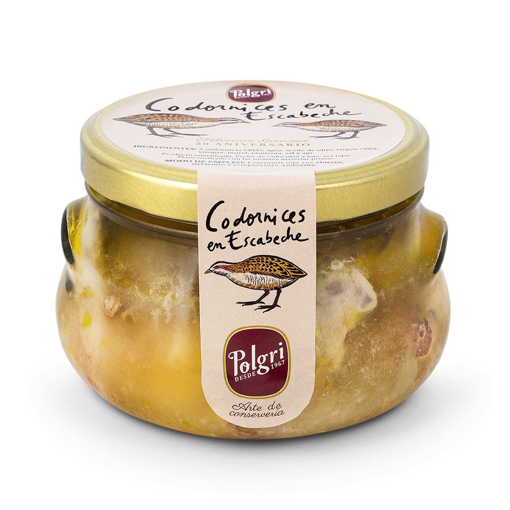 2 Cordonices en Escabeche Gourmet con Aove