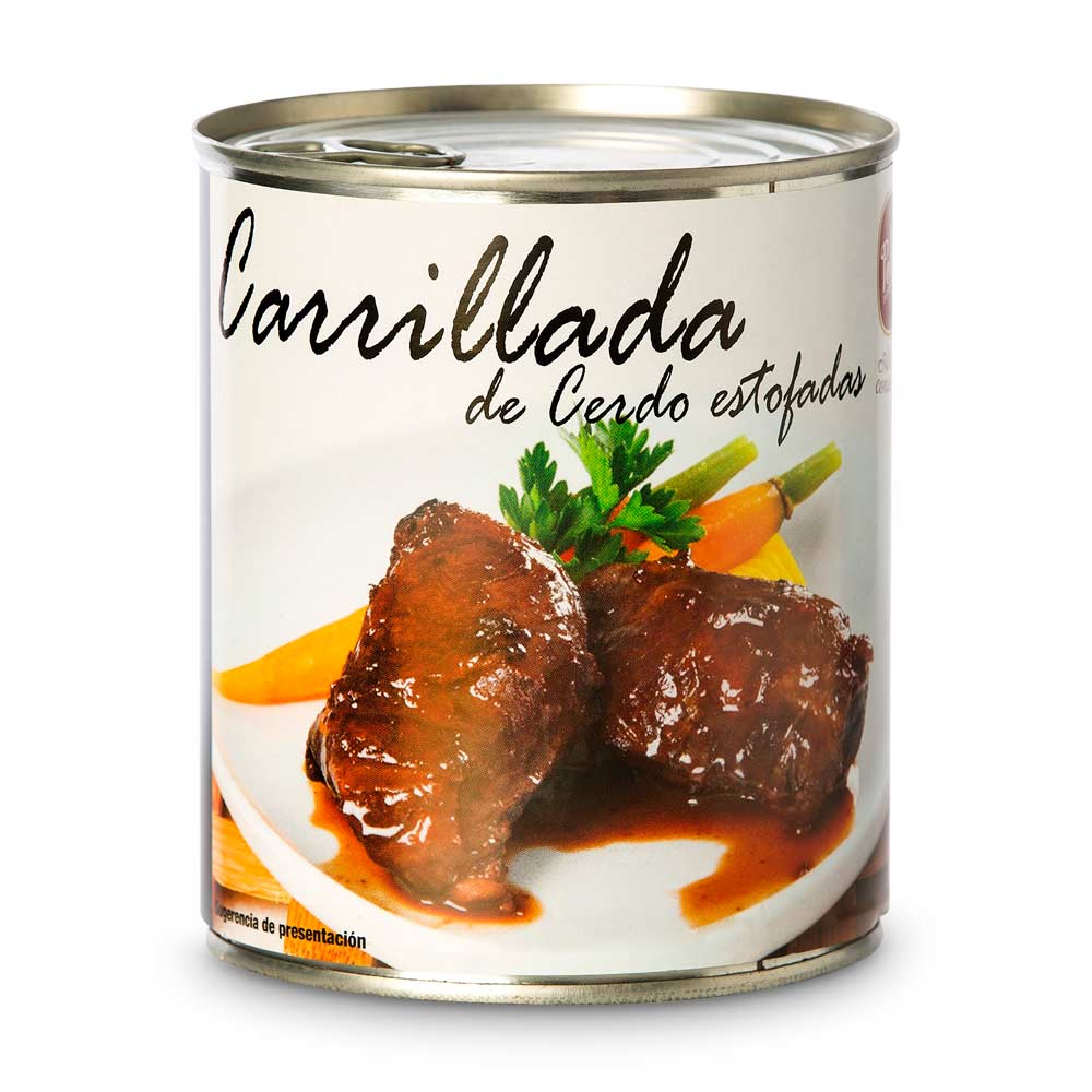 CARRILLERAS DE CERDO ESTOFADAS