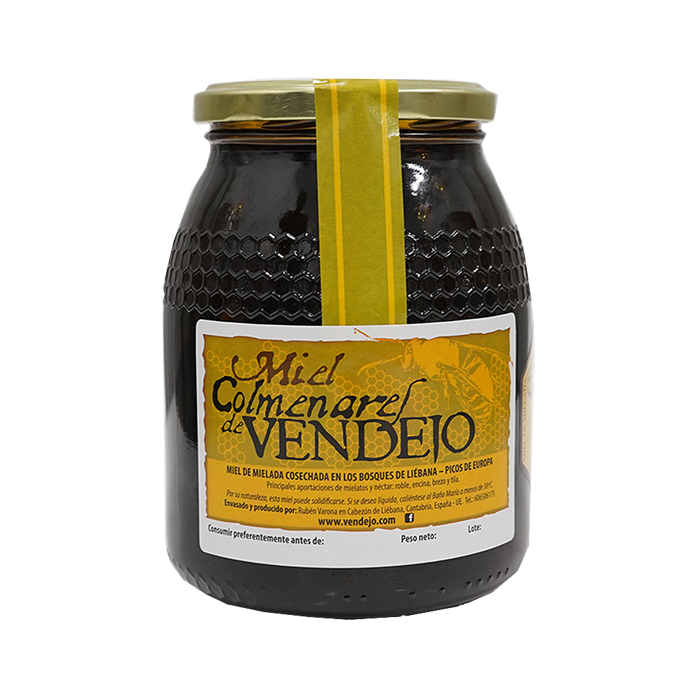 miniatura Miel Colmenares de Vendejo Miel de bosque – Miel de Liébana, Cantabria 1kg