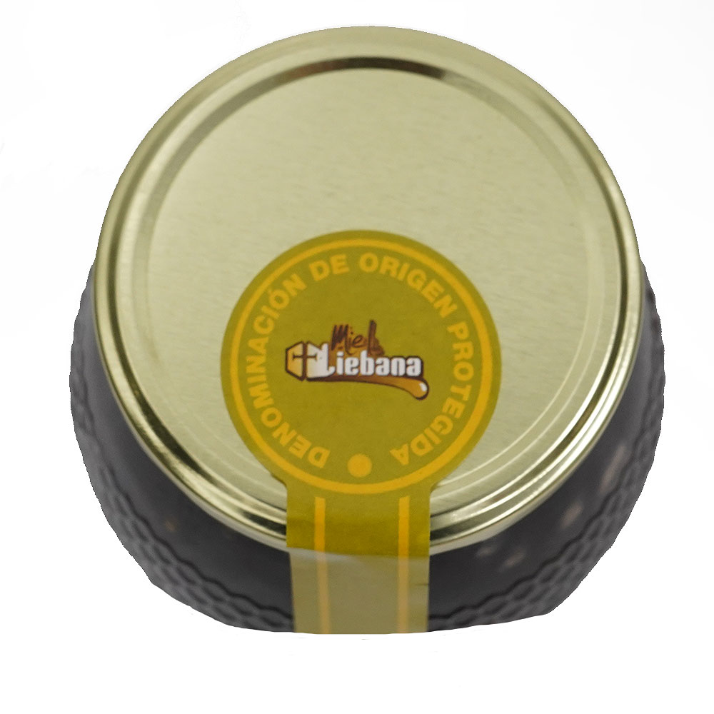 miniatura Tarro de un kilogramo de miel de bosque Colmenares de Vendejo, miel de Liébana, Cantabria