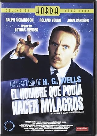 DVDTOTAL El Hombre Que Podia Hacer Milagros DVD 1936 The Man Who Could Work Miracles [dvd] [2018]
