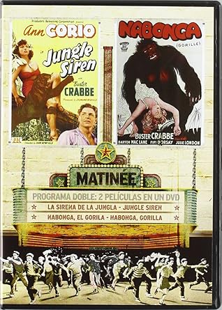 DVDTOTAL La Sirena de la Jungla + Nabonga, El Gorila: Colección Martinée [DVD] [dvd] [2010]