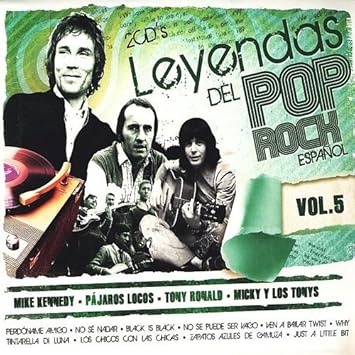 DVDTOTAL Leyendas Del Pop Rock Español Vol.5 2cd [audioCD] Vv.Aa.