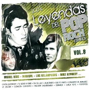 DVDTOTAL Leyendas Del Pop Rock Español Vol.8 2cd [audioCD] Vv.Aa.