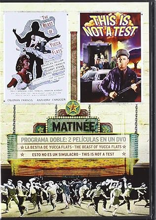 DVDTOTAL Matinee Atomico (Yuca Flats + Not A Test) [DVD] [dvd] [2000]