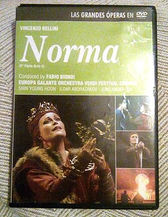 DVDTOTAL Norma. Segunda parte Acto II. (Fabio Biondi - Shin Young Hoon). Las grandes óperas en DVD [dvd]