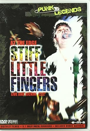 DVDTOTAL STIFF LITTLE FINGERS ""AT THE EDGE LIVE AND KICKIN' [Francia] [DVD] [dvd]