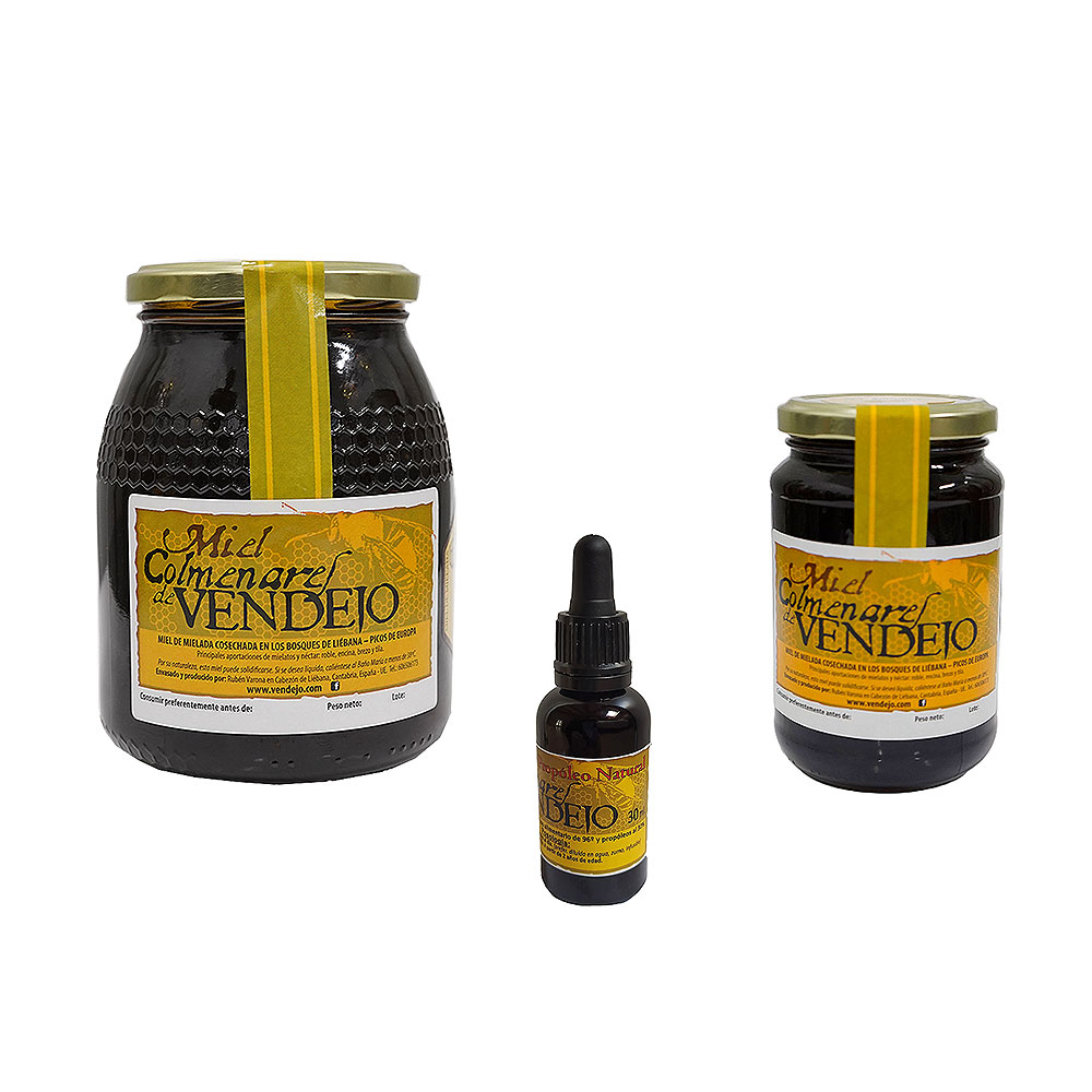 miniatura Miel Colmenares de Vendejo - miel de Cantabria - miel de Liébana