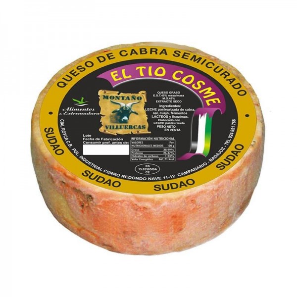 Queso de Cabra Sudao El Tío Cosme 500 g