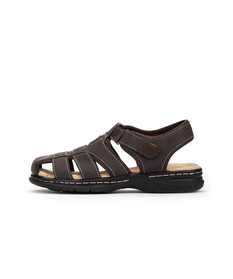 Kartamo Sandalias cerradas Café Hombre