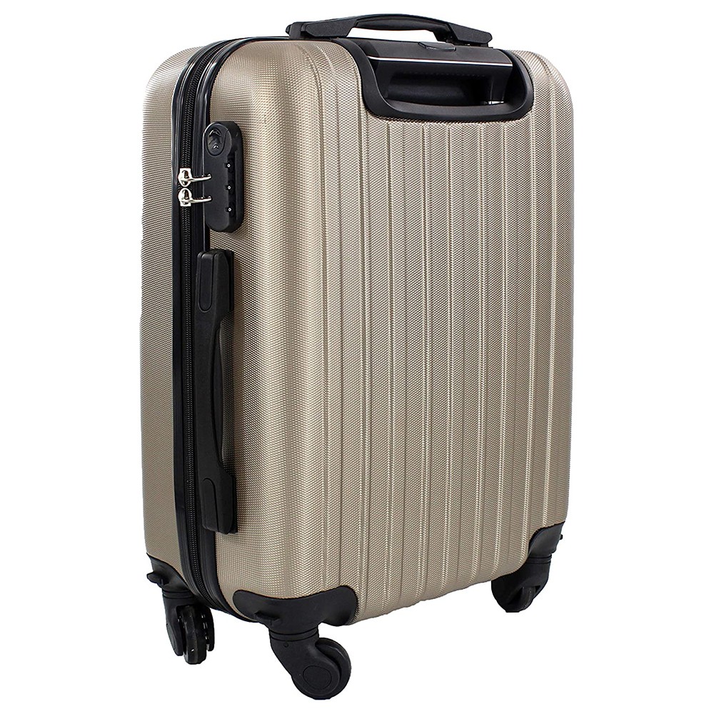 Coshano Maleta pequeña 55x35x20cm 37 litros de viaje equipaje de mano cabina para viajar Oro