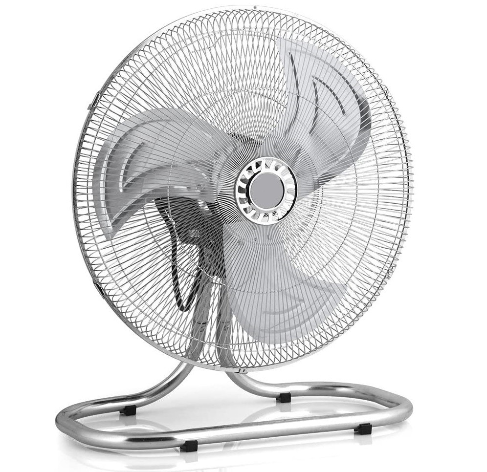 Summer Enjoy Ventilador de pie pared suelo 3 en 1 metálico 18' aspa aluminio Giratorio Summer