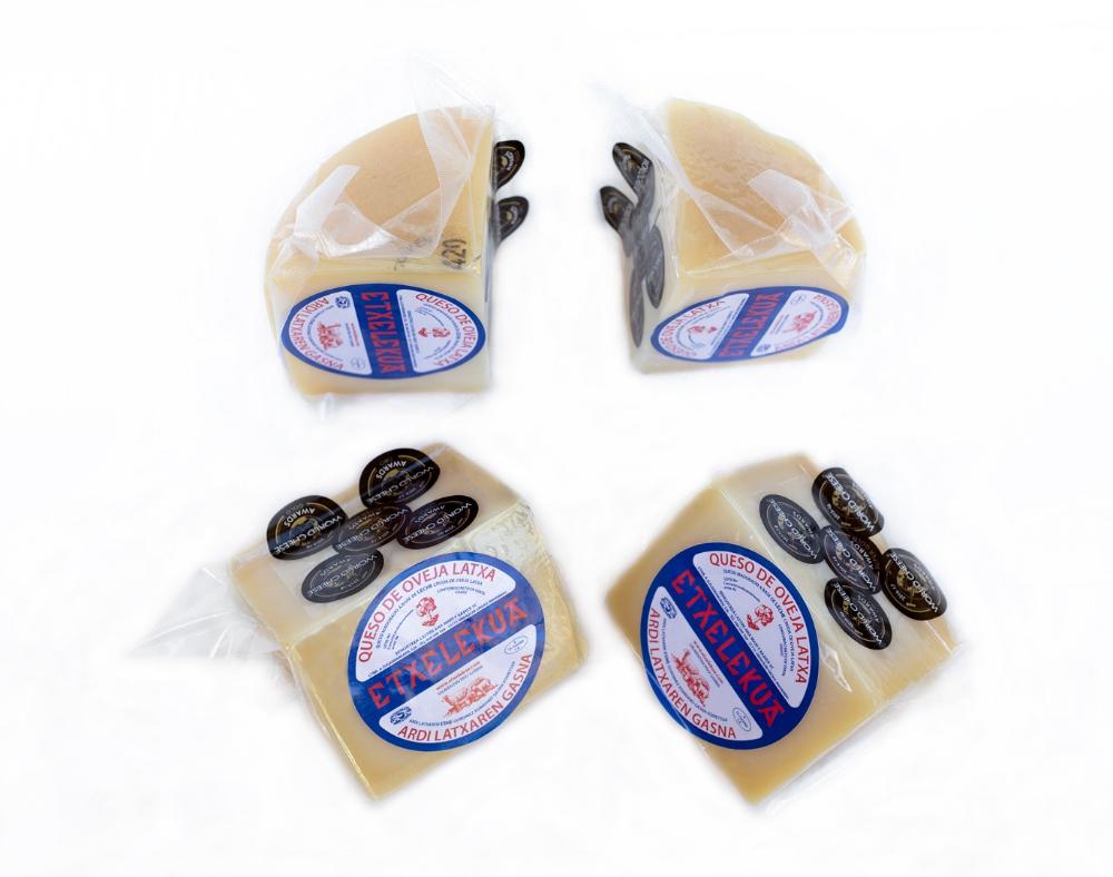 miniatura QUESO ARTESANO SEMICURADO DE OVEJA LATXA- 4 X 350GR