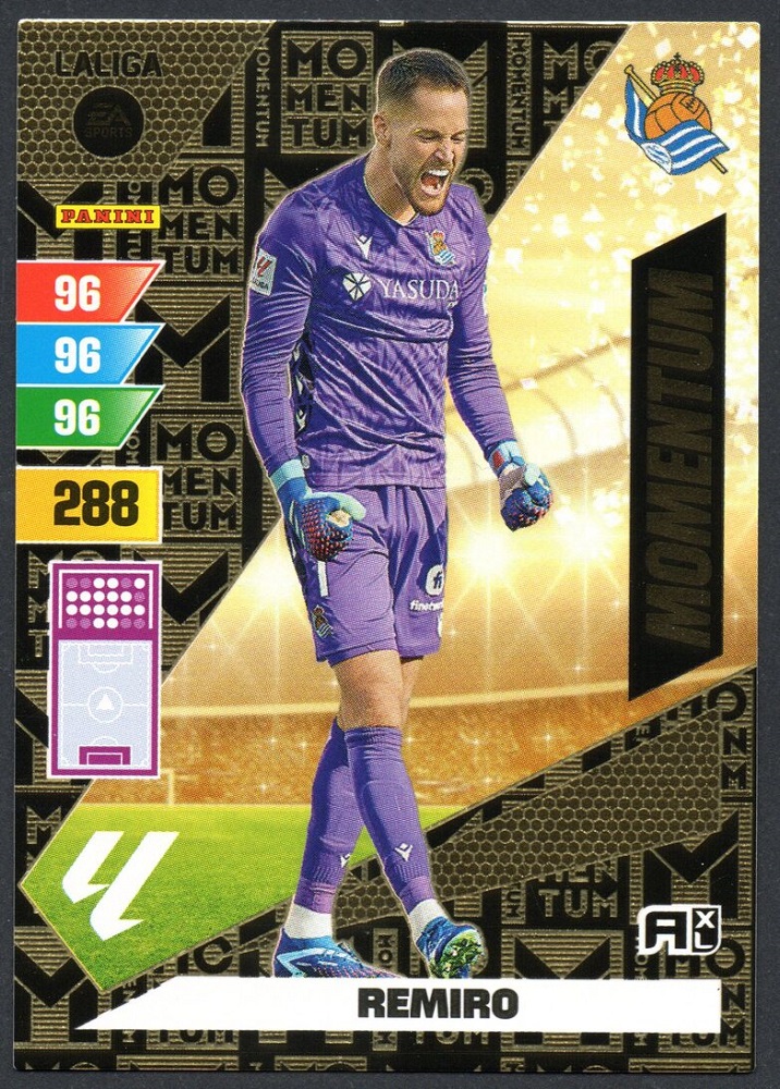 Momentum Alex Remiro - Real Sociedad cromo Adrenalyn XL 2023 2024 La liga 23/24