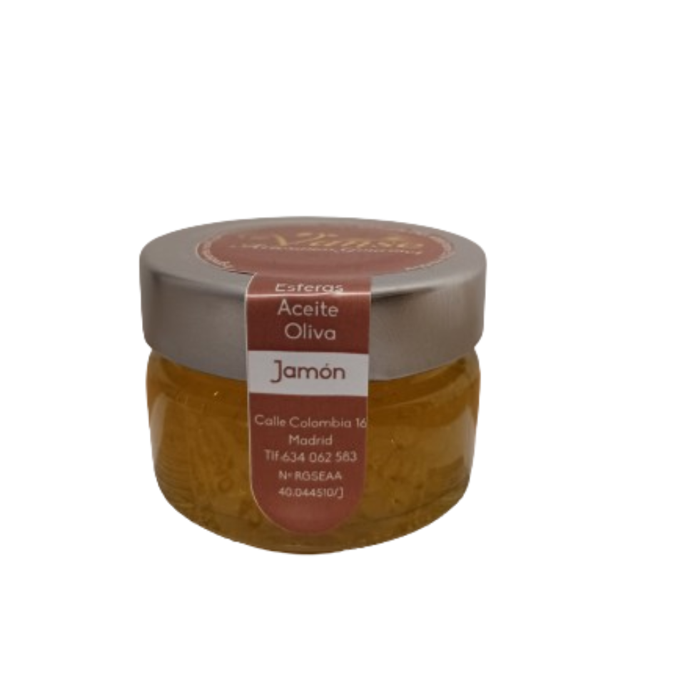 Perlas de Aceite de Oliva sabor Jamón 80 g