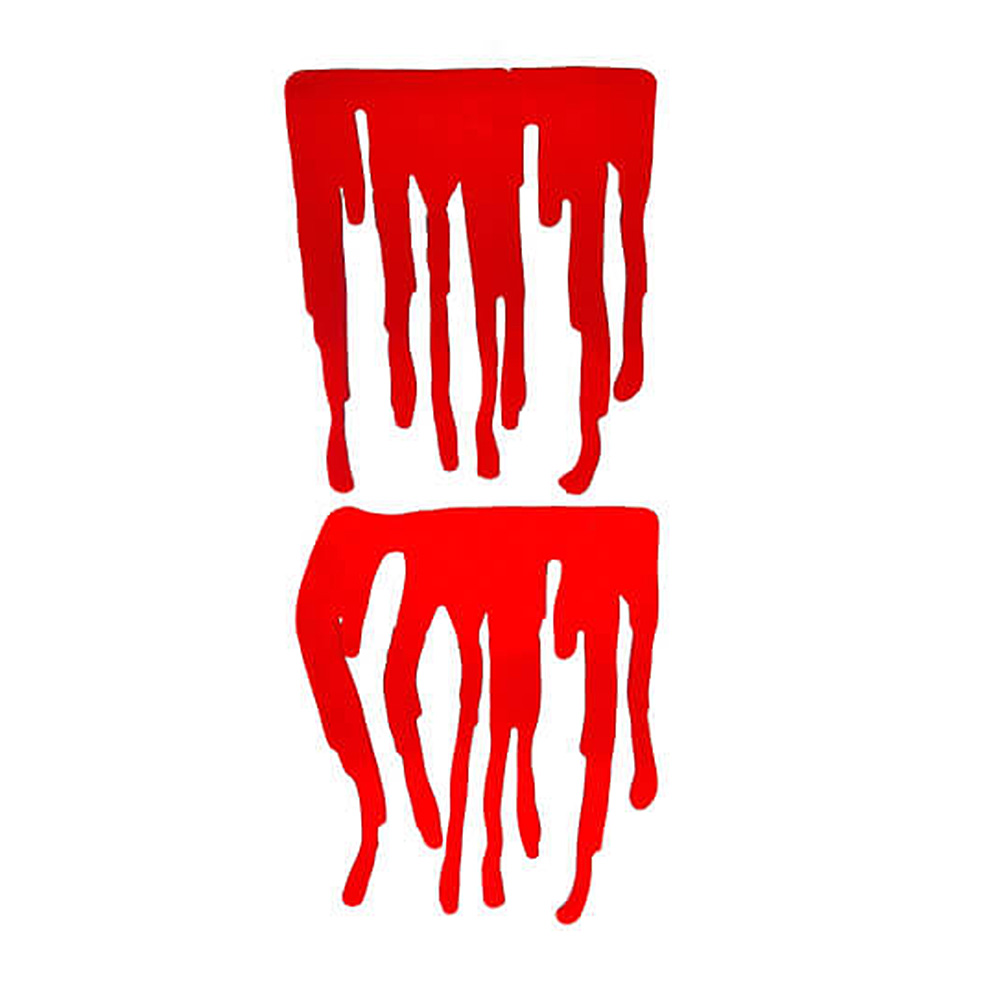 Manchas de Sangre Pegatinas de gel.
