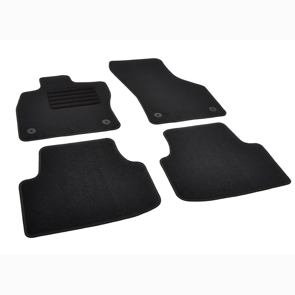 Car Lux Alfombras Alfombrillas a medida en moqueta velour para SEAT Leon desde 2020