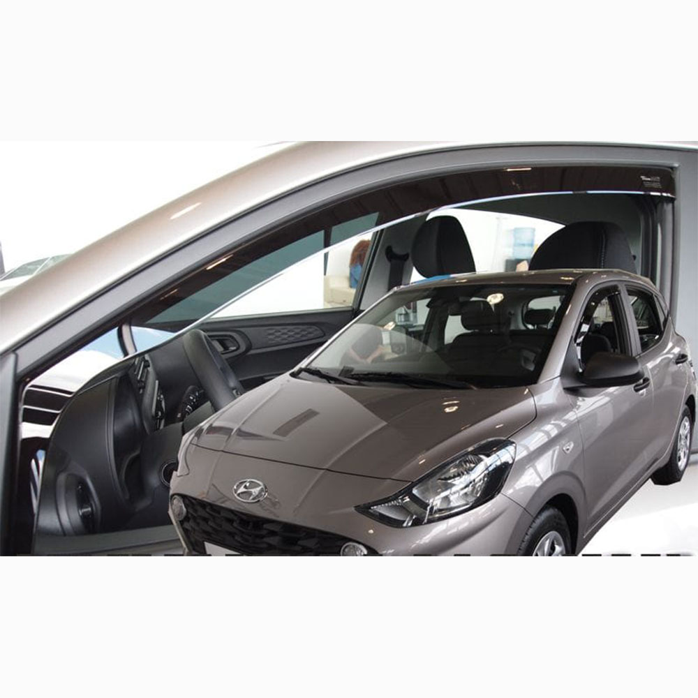 Car Lux 1 kit Deflectores de aire delanteros para Hyundai i10 desde 2019