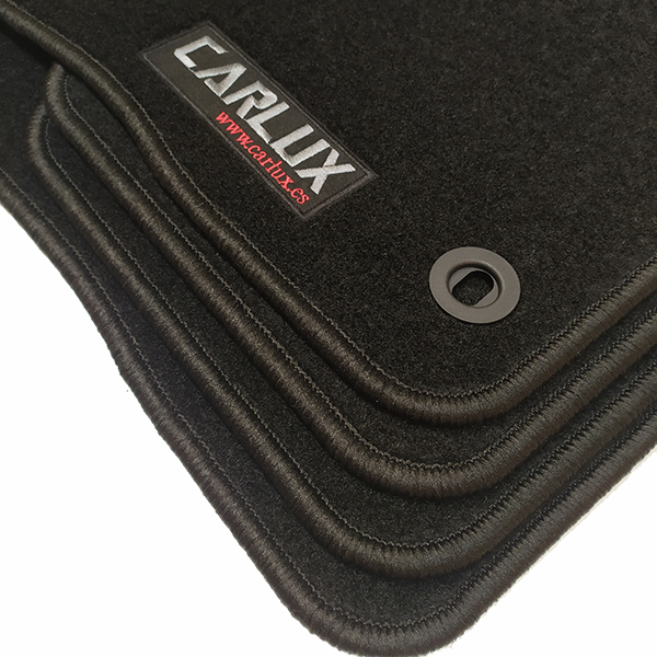 Car Lux Universal Alfombrillas universales VOLKSWAGEN Velour negro