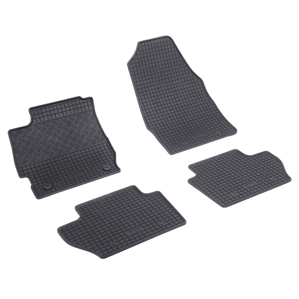 Car Lux Alfombrillas Alfombras de goma a medida para FORD KA+ desde 2016